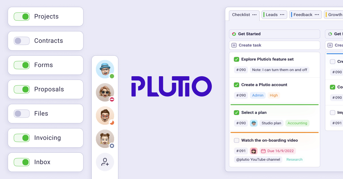 Plutio - One app to run your business and get work done